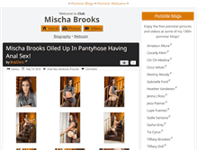 Tablet Screenshot of clubmischabrooks.com